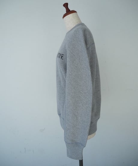 SCYE(UNISEX) / FLEECE BACK JERSEY SWEAT SHIRT