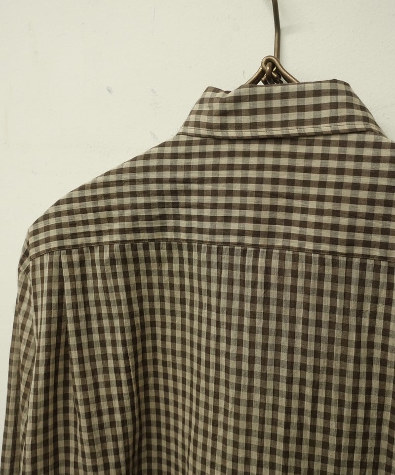 AURALEE(WOMENS) / AIRY LIGHT COTTON CHECK BIG S AURALEE(WOMENS) / AIRY LIGHT COTTON CHECK BIG S