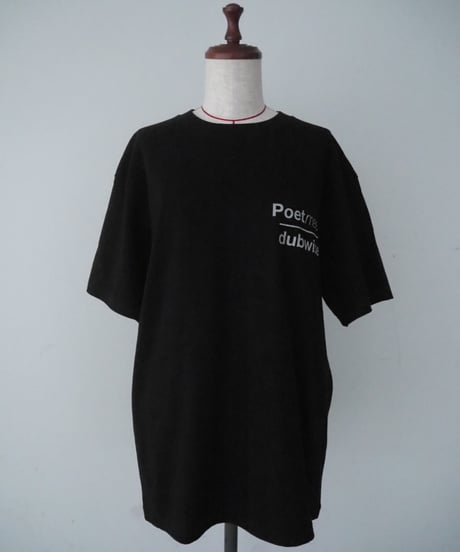 POET MEETS DUBWISE(UNISEX) / PMD STAMP LOGO T-SHIRT