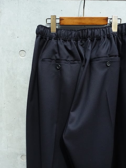 POSTELEGANT(UNISEX) / WOOL TWILL EXTRA WIDE TRO
