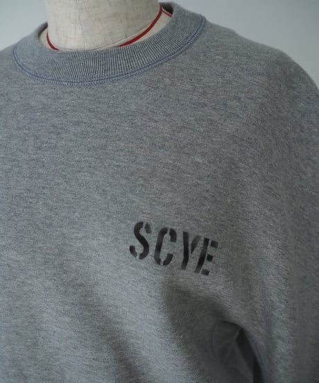 SCYE(UNISEX) / FLEECE BACK JERSEY SWEAT SHIRT