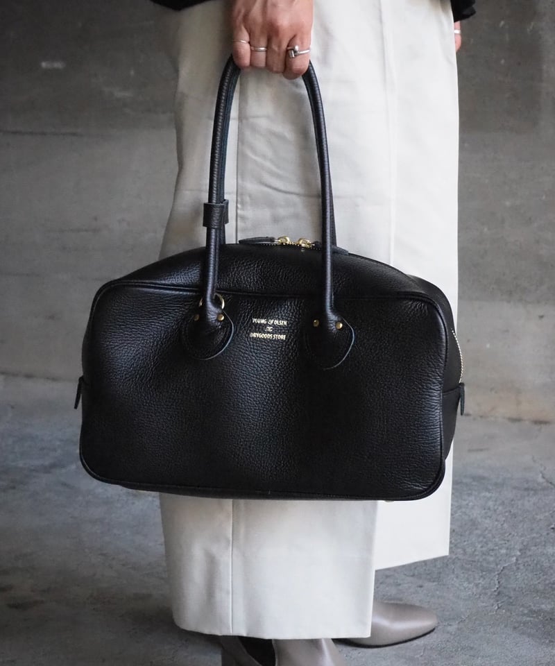 YOUNG&OLSEN / EMBOSSED LEATHER STUDENT M | Burnish