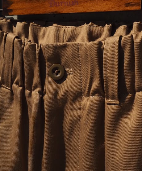 SCYE(MENS) / BARREL LEG TROUSERS