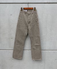 JöICEADDED / 5 Pocket Denim Trousers MOSS BROWN