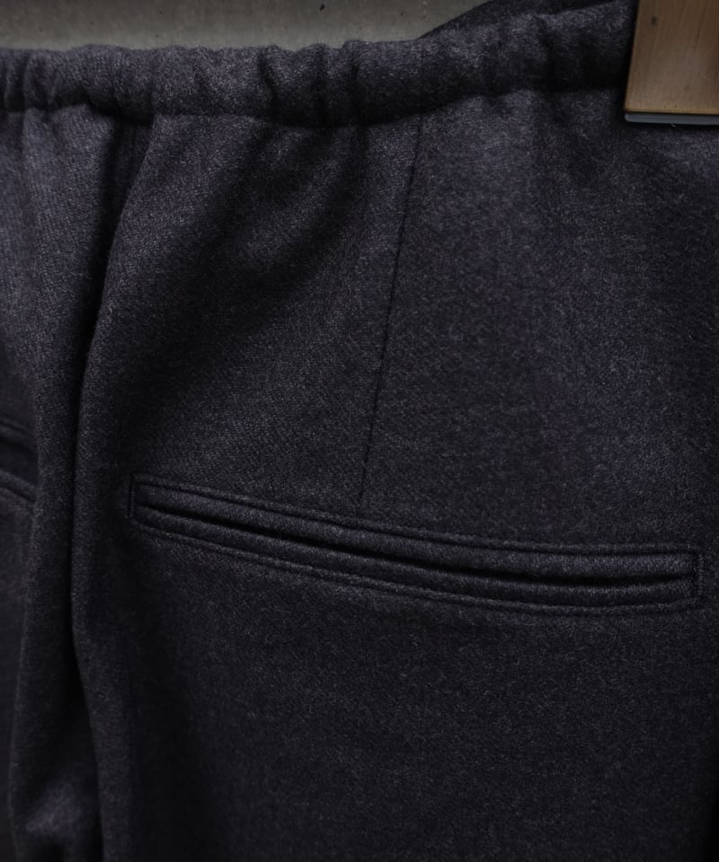 AURALEE(WOMENS) / WOOL FULLING FLANNEL DRAWSTRI