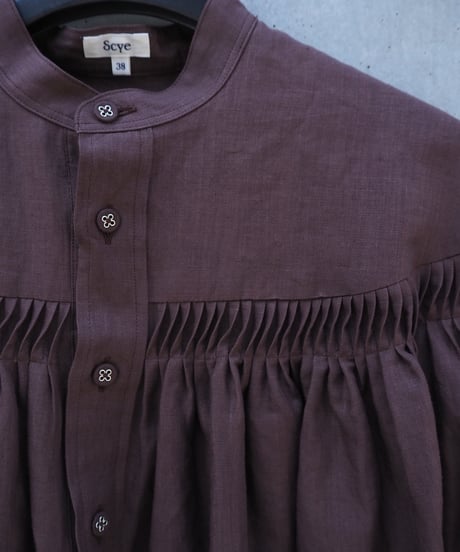 SCYE(WOMENS) / TUCKED BLOUSE HALF SLEEVE