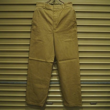 AURALEE(WOMENS) / GARMENT-DYED FINX LIGHT CHINO PANTS