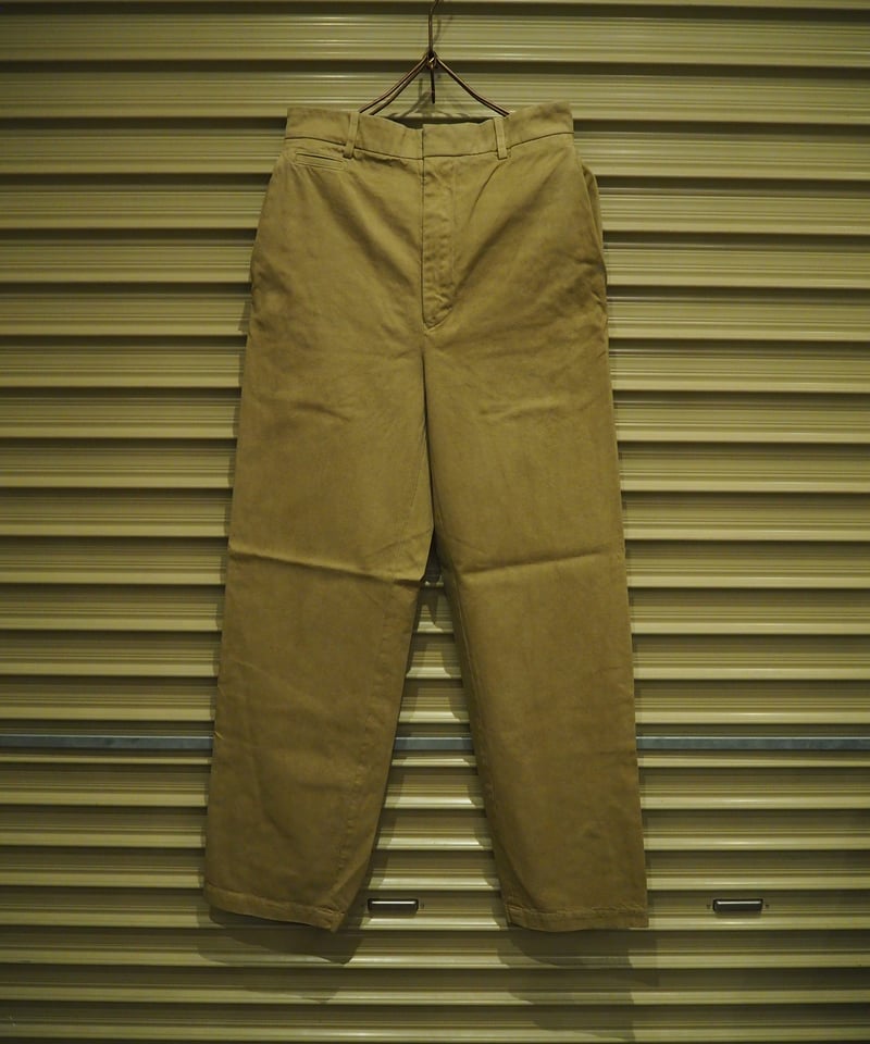 AURALEE(WOMENS) / GARMENT-DYED FINX LIGHT CHINO
