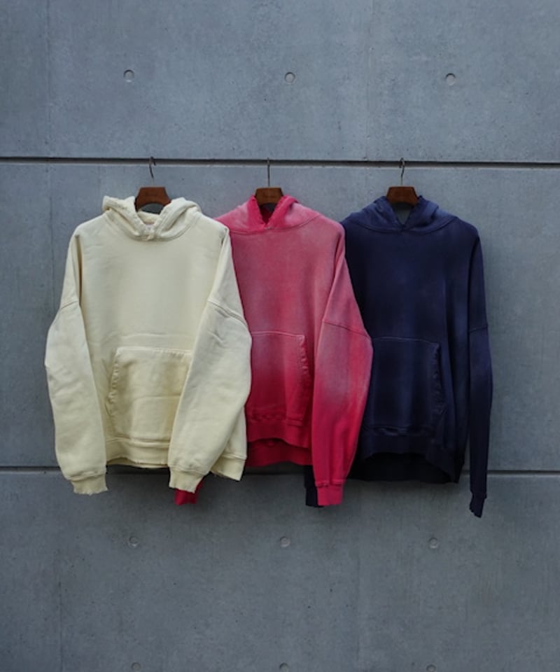 MOOJI MOOJI / OVERSIZED CROP HOODIE | Burnish