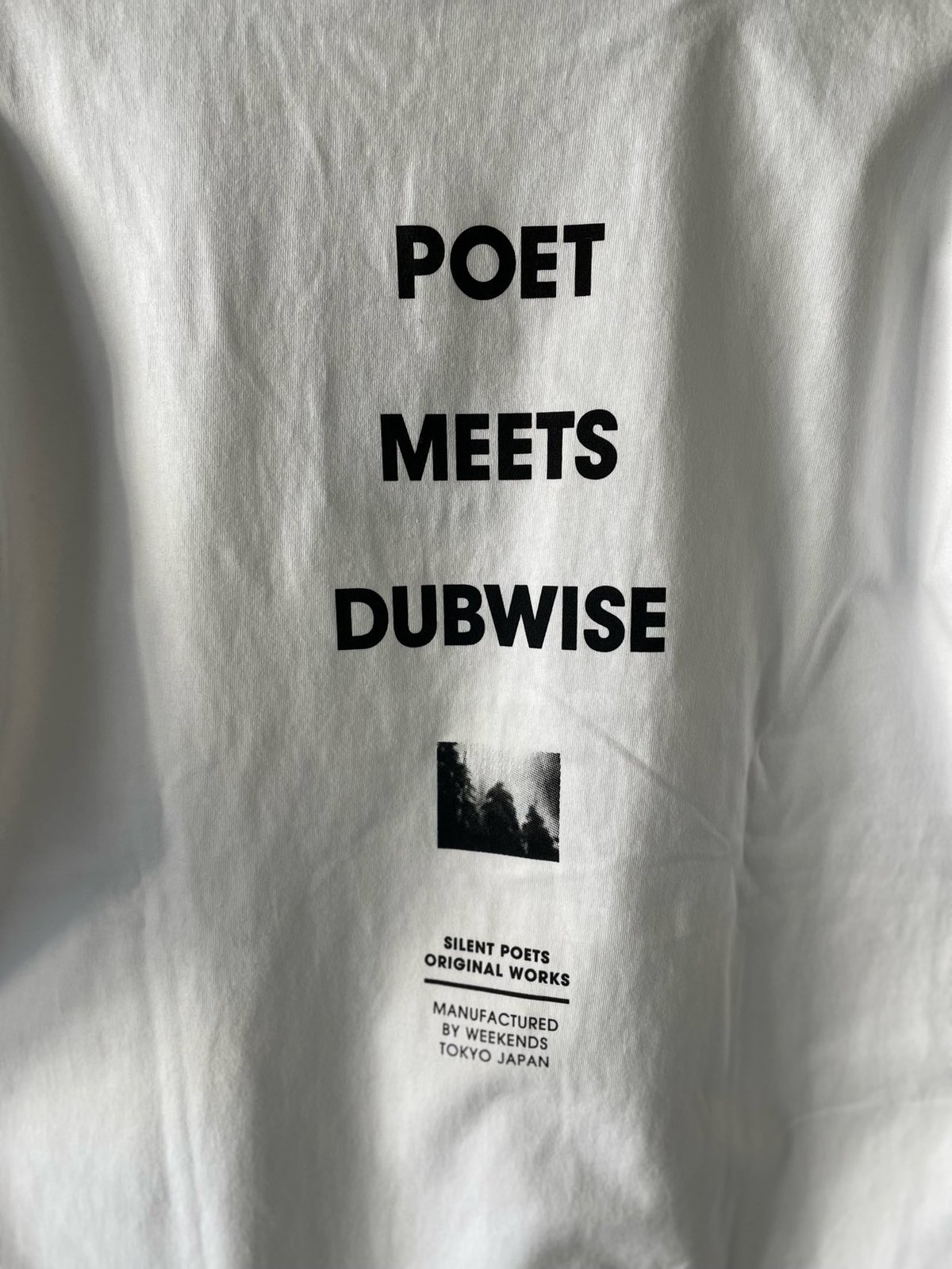 POET MEETS DUBWISE(UNISEX) / PMD LOGO L/S T-SHI