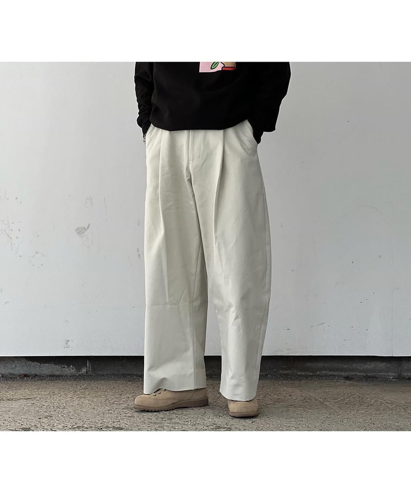 STUDIO NICHOLSON / SORTE VOLUME PLEAT PANTS   B