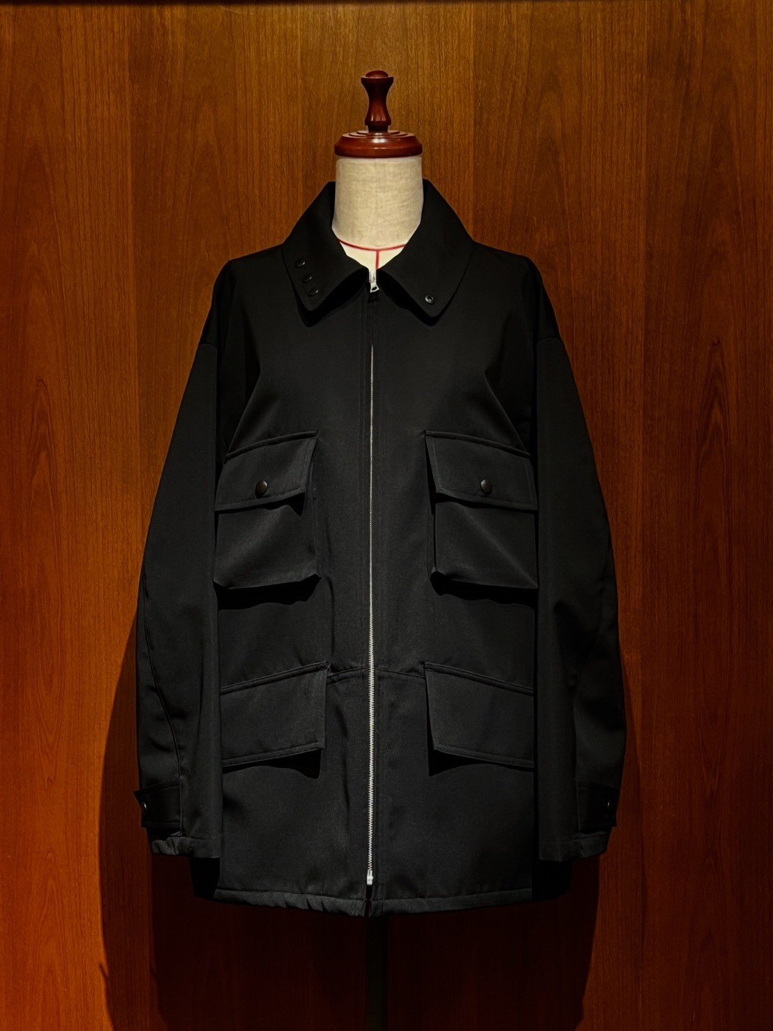 AURALEE(MENS) / WOOL MAX CANVAS BLOUSON | Burnish