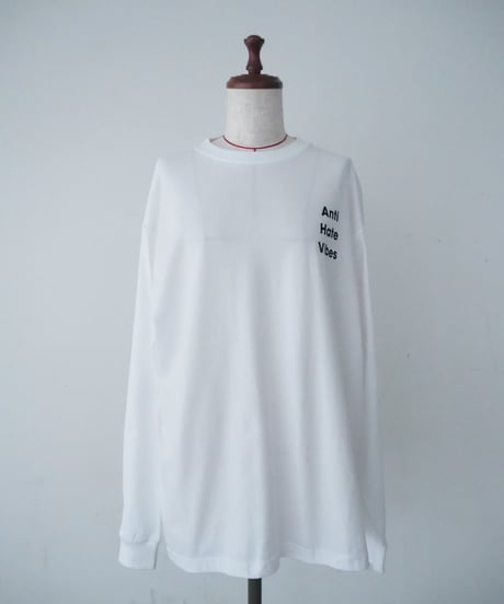 POET MEETS DUBWISE(UNISEX) / Anti Hate Vibes L/S T-SHIRT