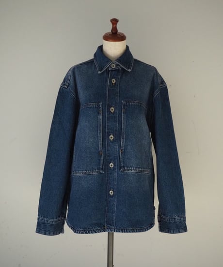 STUDIO NICHOLSON (MENS) / SAXON DENIM OVERSHIRT