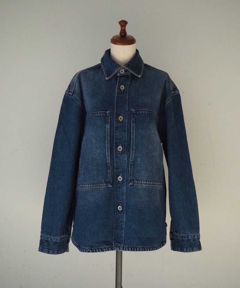 STUDIO NICHOLSON (MENS) / SAXON DENIM OVERSHIRT