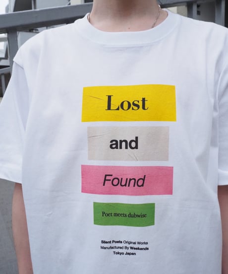 POET MEETS DUBWISE(UNISEX) / "Lost and Found" T-shirt
