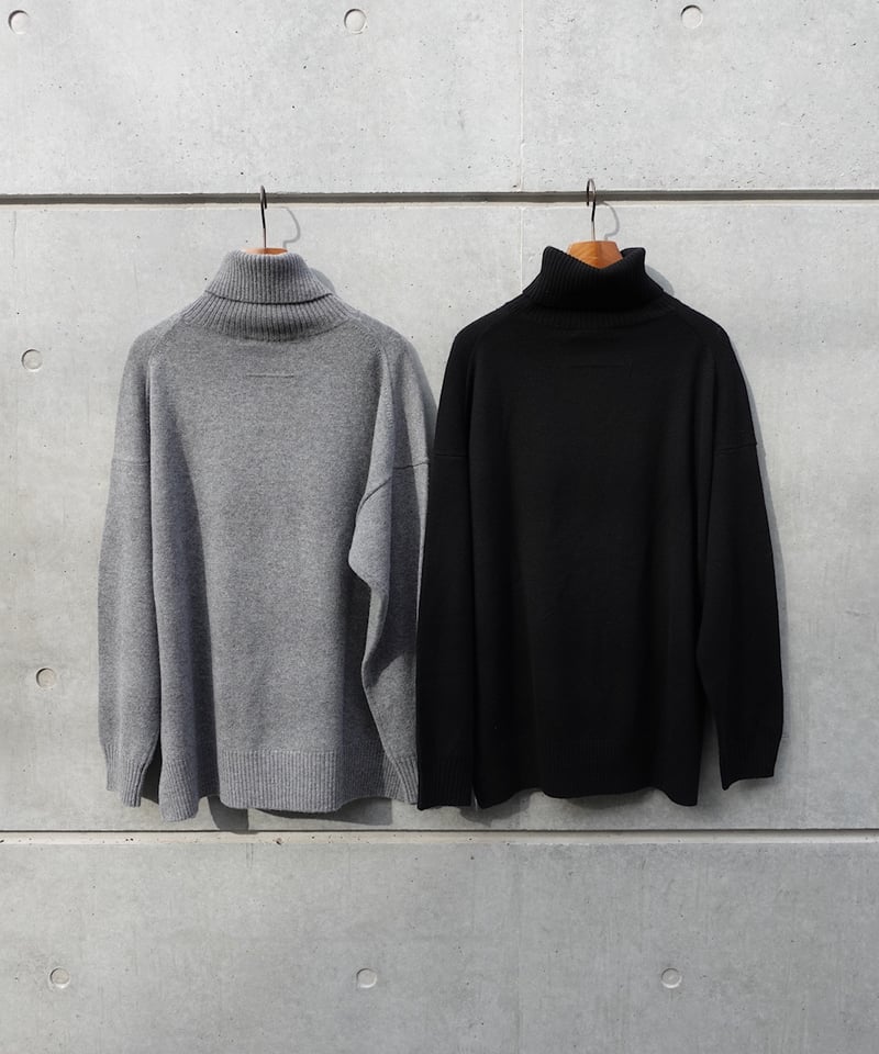 SLOANE(WOMENS) / 10G 天竺ウール×カシミヤ タートルネックニット | Bu