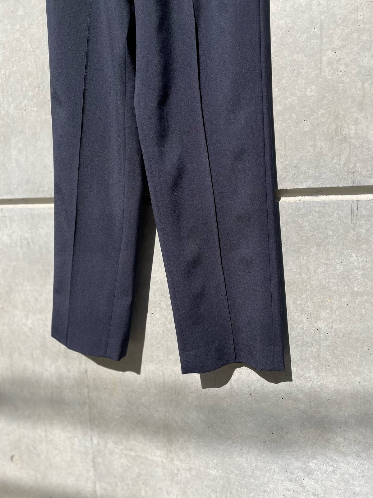 POSTELEGANT(UNISEX) / WOOL EASY TROUSERS | Burnish