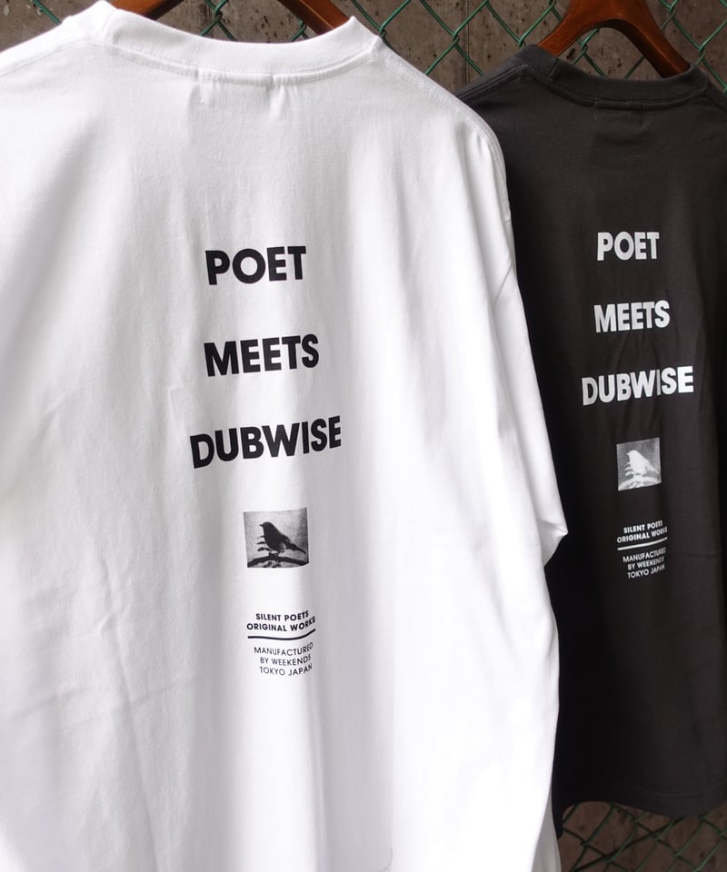POET MEETS DUBWISE(UNISEX) / PMD LOGO L/S T-SHI