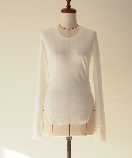 HAKUJI / ORGANIC COTTON LS PO