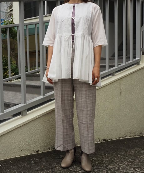 JoICEADDED / LINE OF CALM TROUSERS