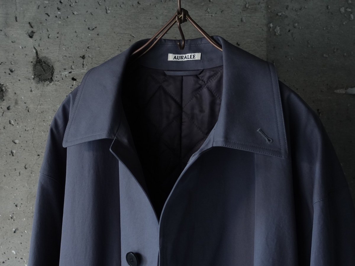 AURALEE(MENS) / WASHED FINX GABARDINE SOUTIEN C