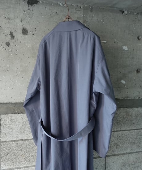 AURALEE(MENS) / WASHED FINX GABARDINE SOUTIEN COLLAR COAT