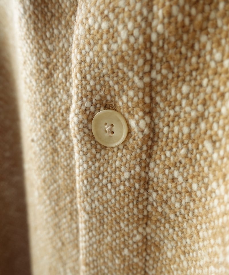 AURALEE(WOMENS) / HOMESPUN TWEED SHIRT BLOUSON