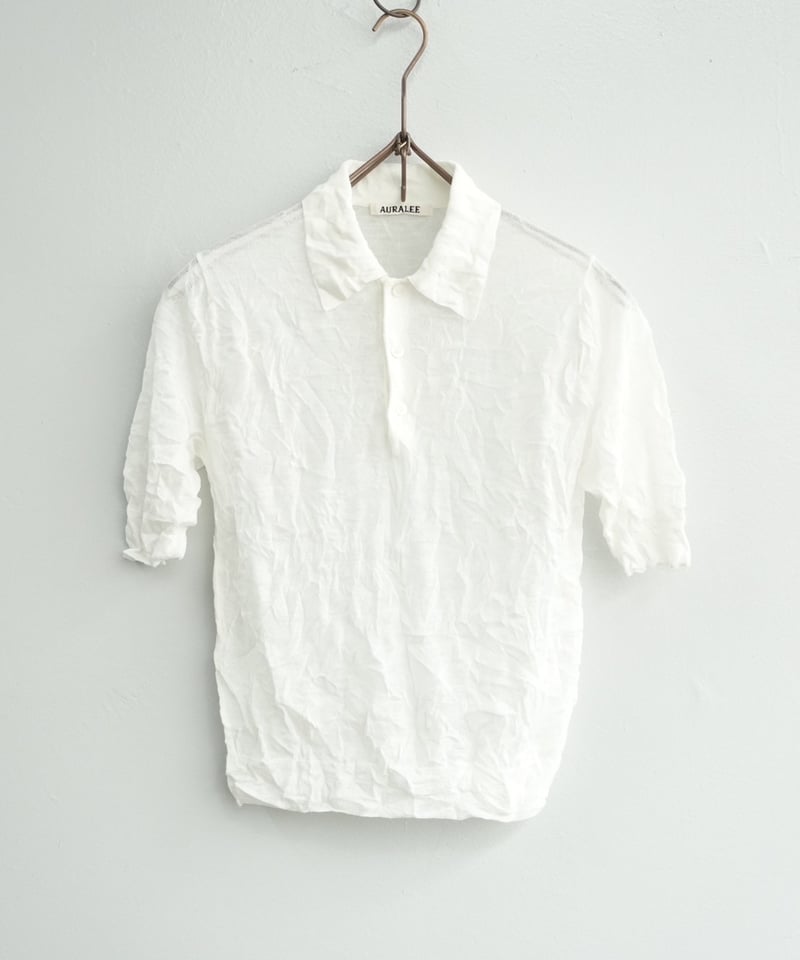 AURALEE(WOMENS) / WRINKLED WOOL POLYESTER HIGH AURALEE(WOMENS) / WRINKLED WOOL POLYESTER HIGH
