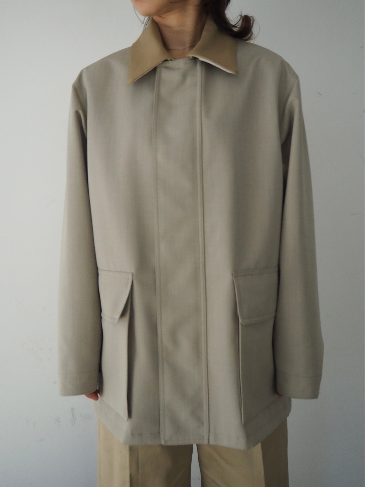 AURALEE(WOMENS) / WOOL MAX CANVAS BLOUSON | Bur