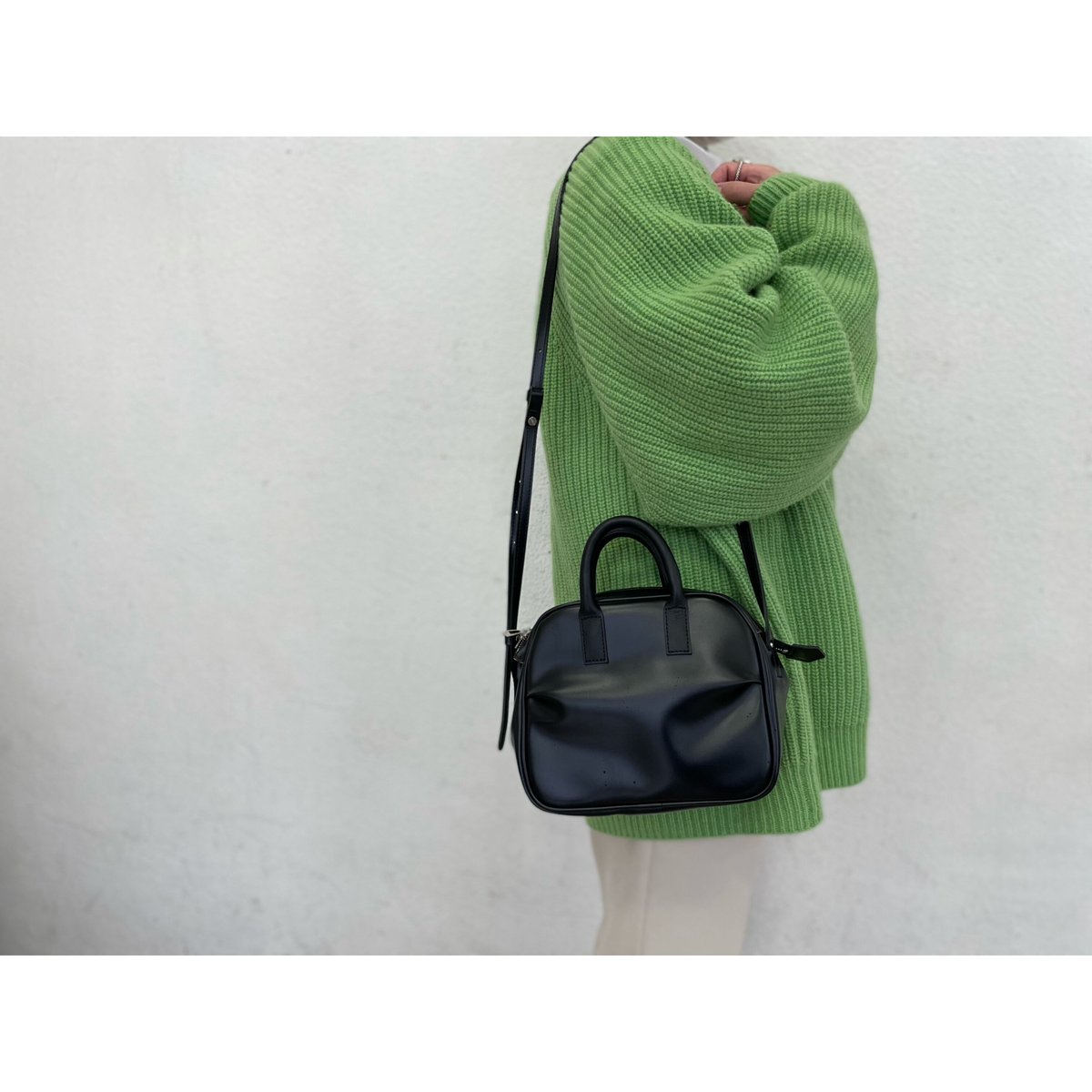 【新品タグ付き】PIENI mini boston 20aw women PIENI ボストンバッグ PIENI（ピエニ）MINI BOSTON / ミニ