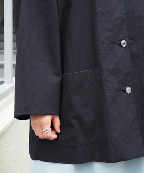 STUDIO NICHOLSON (WOMENS) / HADAR OVERSHIRT WITH PATCH POCKET