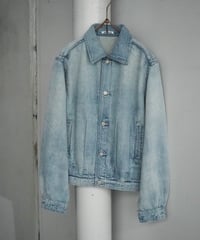 AURALEE(MENS) / FADED SELVEDGE LIGHT DENIM BLOUSON