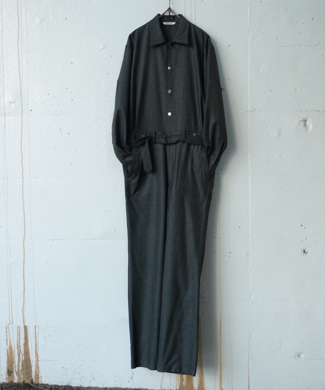 パンツ AURALEE 24AW SUPER LIGHT WOOL JUMPSUIT 4 SUPER LIGHT WOOL JUMPSUIT - AURALEE Official Website