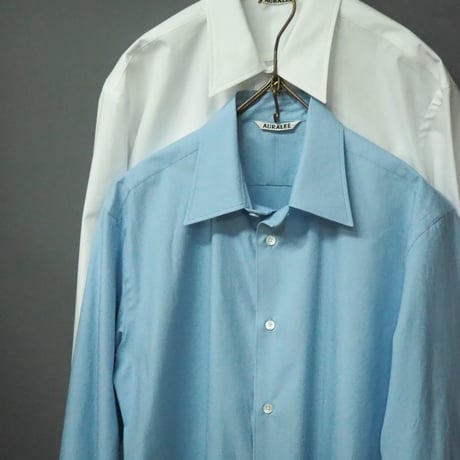 【26SS】AURALEE(MENS) / WASHED FINX TWILL SHIRT