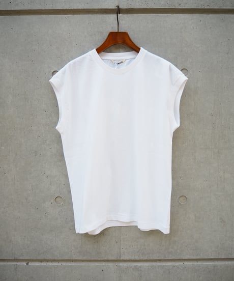 AURALEE(WOMENS) / SEAMLESS CREW NECK SLEEVELESS