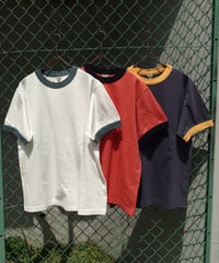 FilMelange(UNISEX) / VOLKER2 ヴィンテージ天竺 リンガーTシャツ