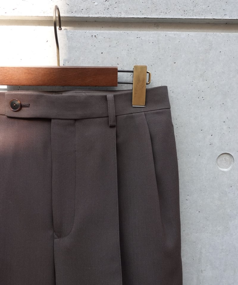 AURALEE(WOMENS) / LIGHT WOOL MAX GABARDINE SLAC AURALEE(WOMENS) / LIGHT WOOL MAX GABARDINE SLAC