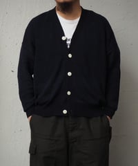 FilMelange(MENS) / CALVIN HALF CARDIGAN STITCH CARDIGAN