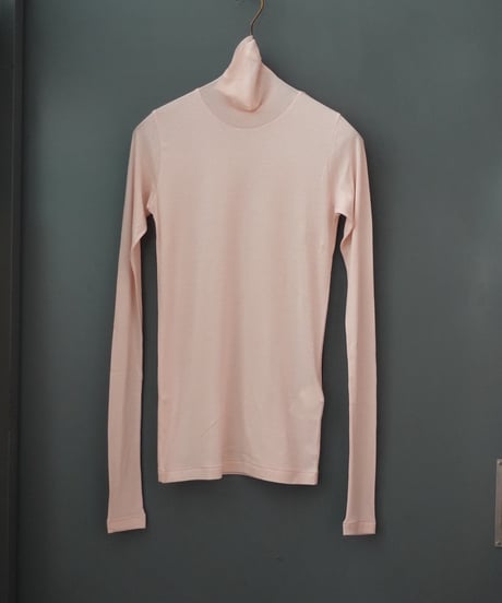 AURALEE(WOMENS) / HIGH GAUGE SHEER RIB TURTLE NECK L/S TEE