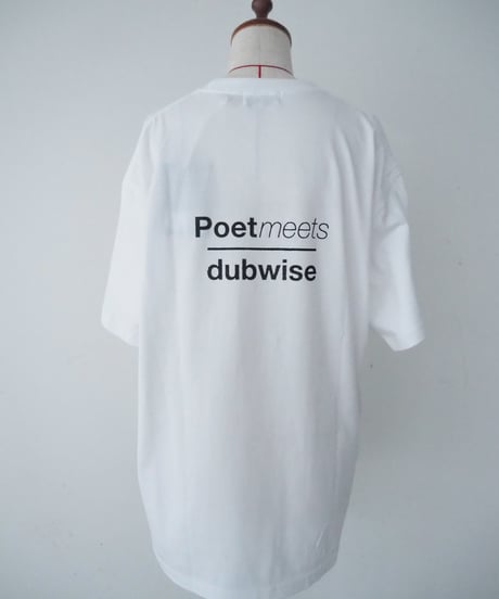 POET MEETS DUBWISE(UNISEX) / PMD STAMP LOGO T-SHIRT