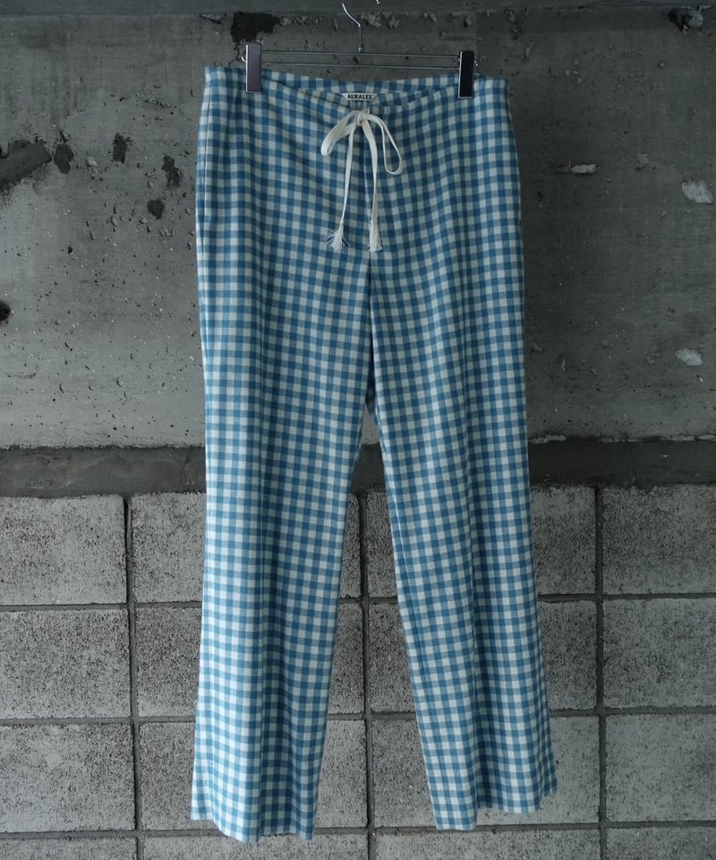 AURALEE(MENS) / AIRY SMOOTH CASHMERE DRAWSTRING
