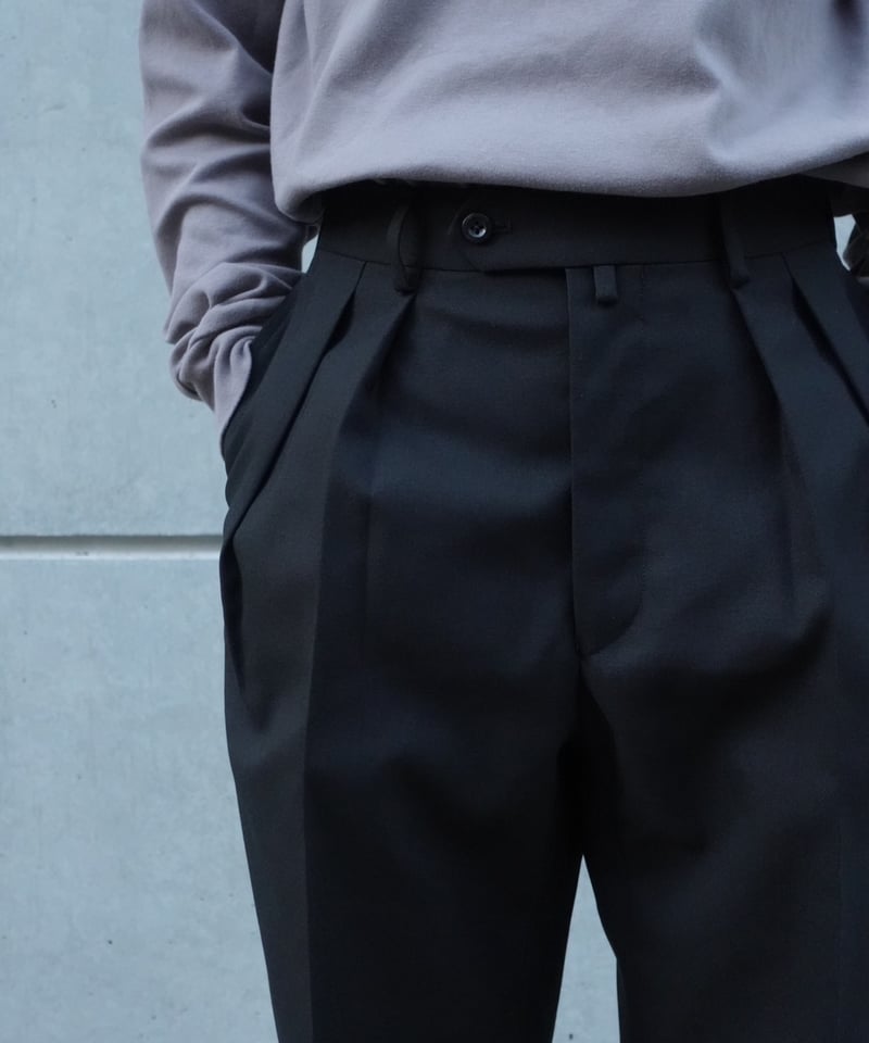 25SS】NEAT / HOPSACK WIDE | Burnish 25SS】NEAT / HOPSACK WIDE | Burnish