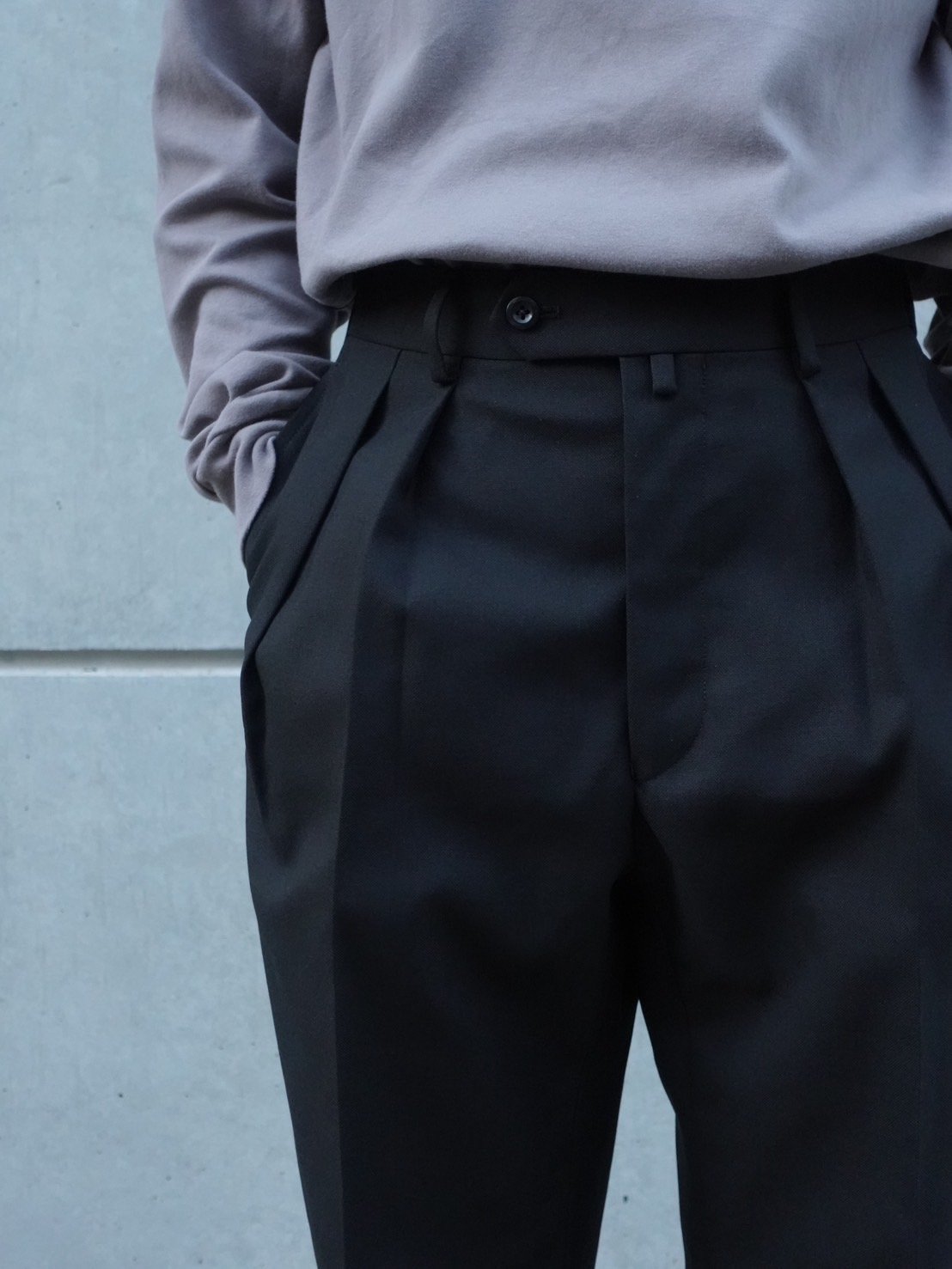 25SS】NEAT / HOPSACK WIDE | Burnish 25SS】NEAT / HOPSACK WIDE | Burnish