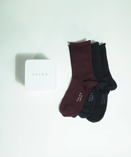 FALKE(WOMENS) / HAPPY BOX 3-PACK SOCKS