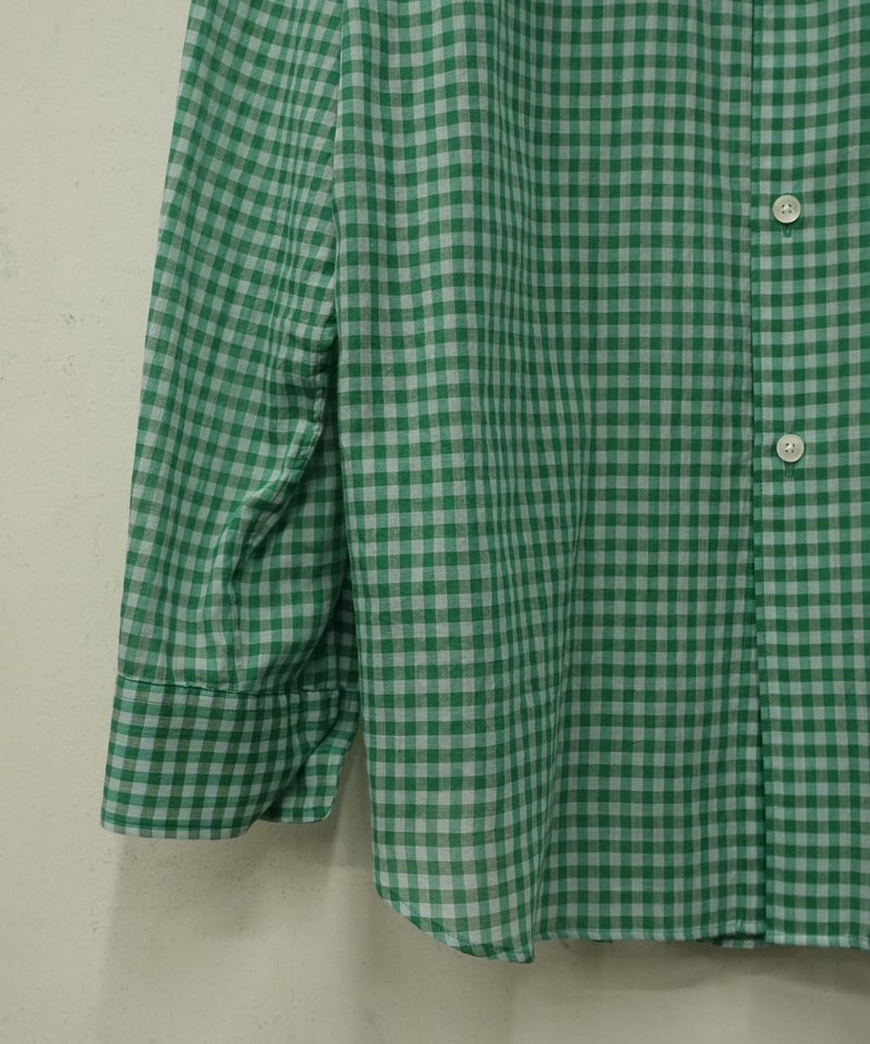 AURALEE(WOMENS) / AIRY LIGHT COTTON CHECK BIG S AURALEE(WOMENS) / AIRY LIGHT COTTON CHECK BIG S