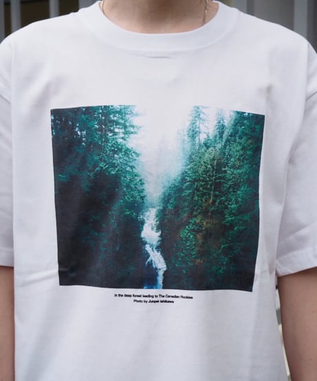 POET MEETS DUBWISE(UNISEX) / Canadian Rockies T-shirt
