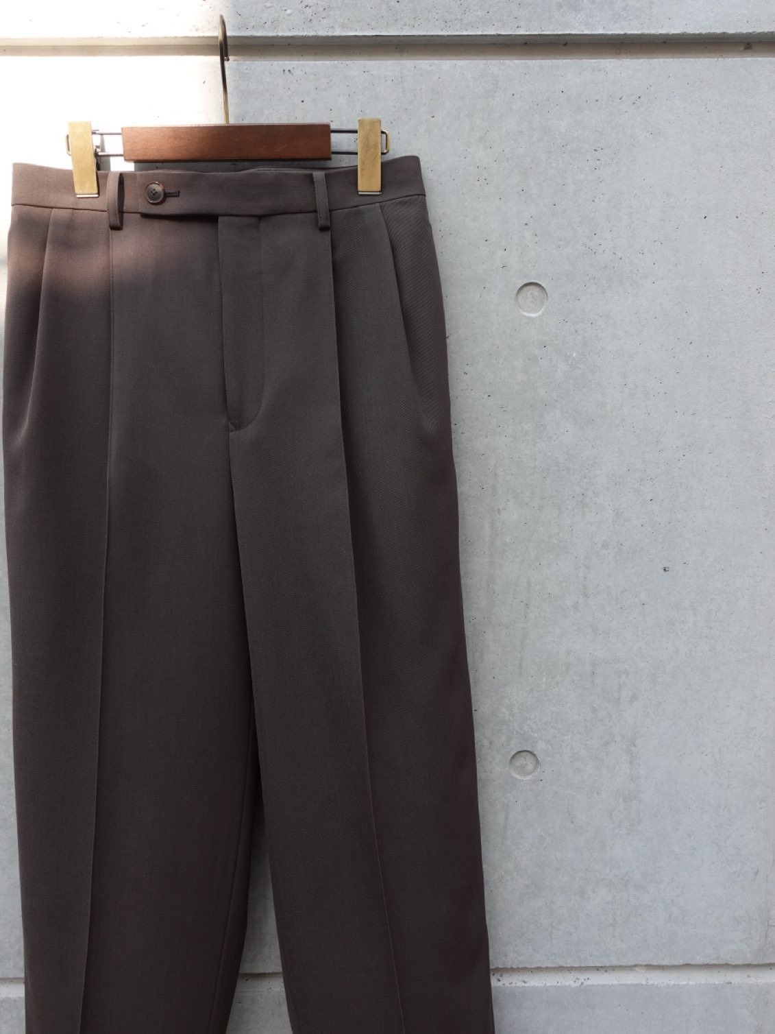 AURALEE(WOMENS) / LIGHT WOOL MAX GABARDINE SLAC AURALEE(WOMENS) / LIGHT WOOL MAX GABARDINE SLAC