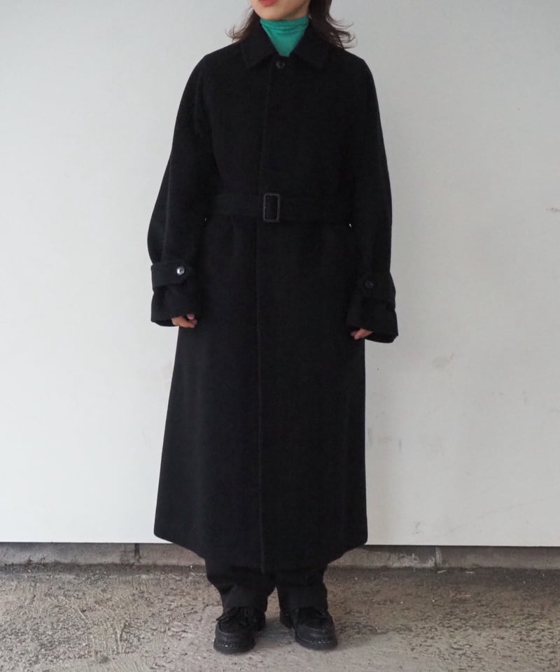 （新品）AURALEE SUPER FINE WOOL MOSSER オーラリー AURALEE【オーラリー】Super fine wool mosser soutien collar coat