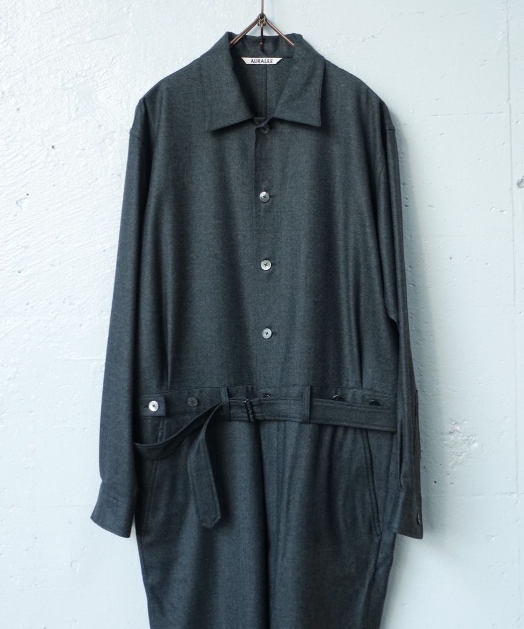パンツ AURALEE 24AW SUPER LIGHT WOOL JUMPSUIT 4 SUPER LIGHT WOOL JUMPSUIT - AURALEE Official Website